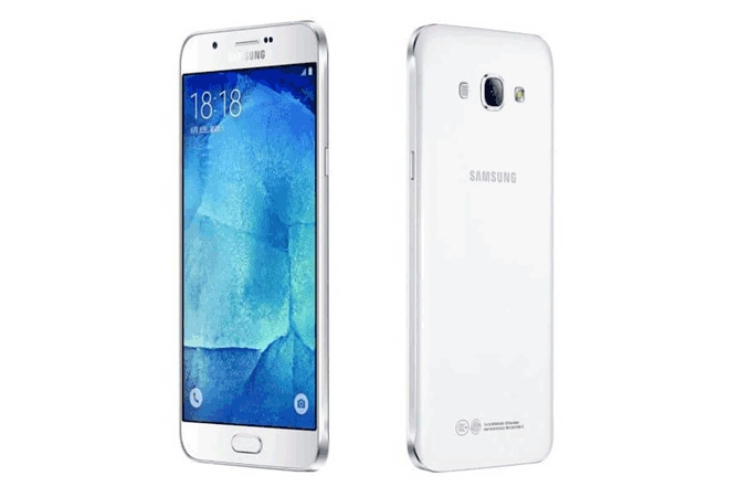 Galaxy A8 32GB Front and back