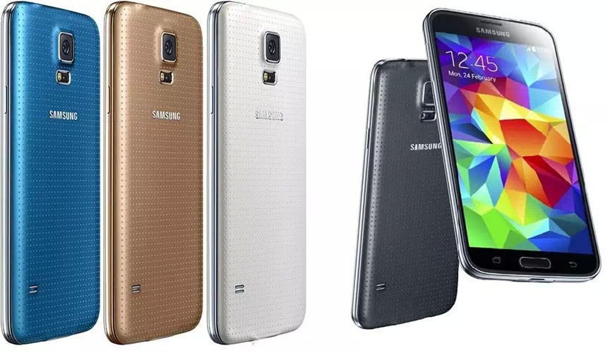 Galaxy S5 LTE A  G901F  Front and back