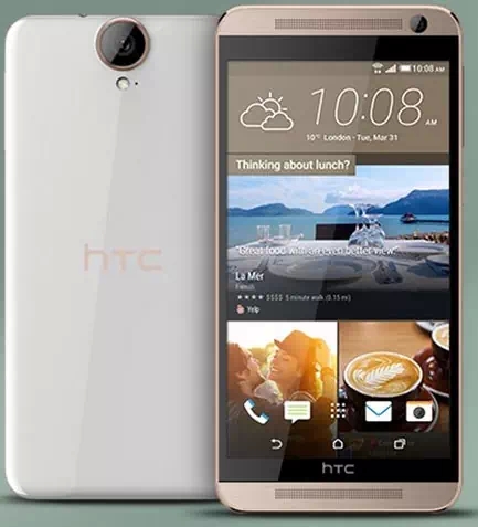 HTC ONE E9 Plus Front and back HTC ONE E9 Plus Front and back