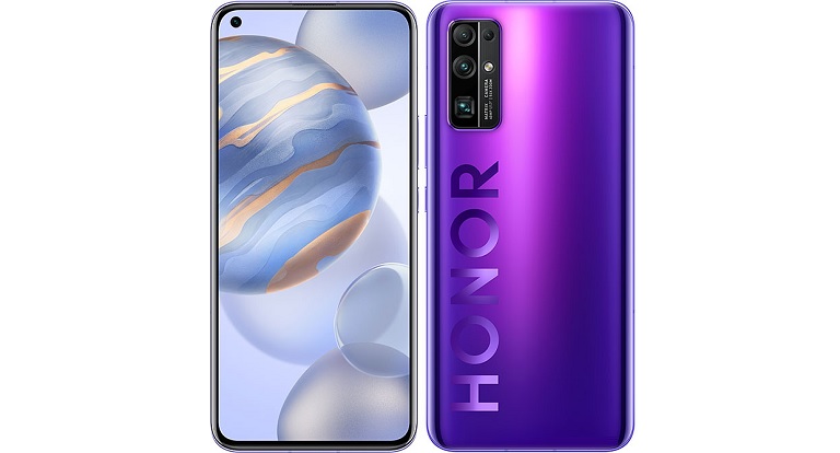 Honor 30 front & back views Honor 30 front & back views
