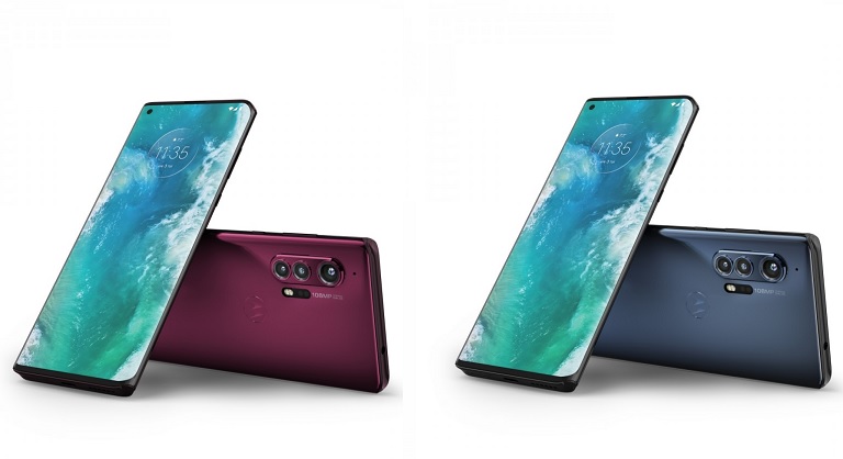 Motorola Edge Plus multiple views