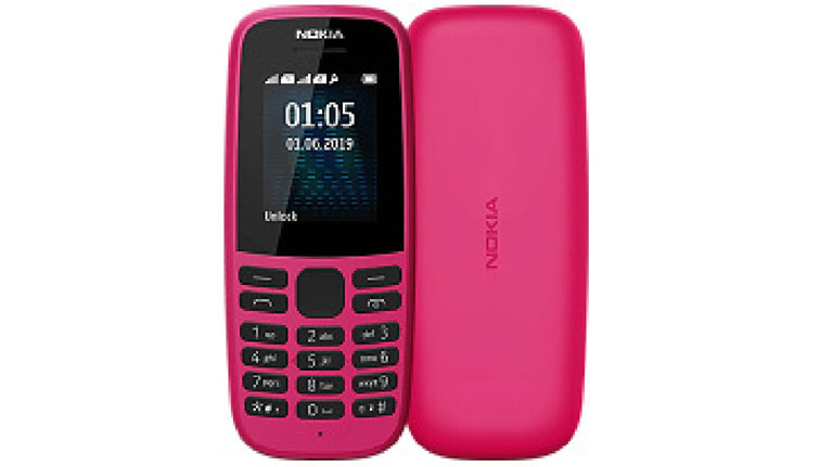 Nokia-105-2019-front-and-back view Nokia-105-2019-front-and-back view