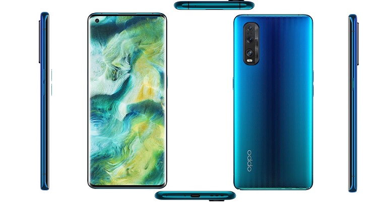 Oppo Find X2 multiple design view