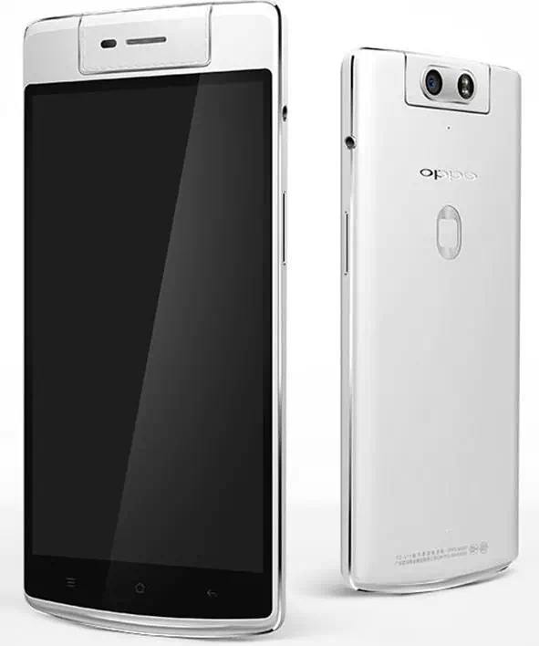 Oppo U3 Front and back Oppo U3 Front and back