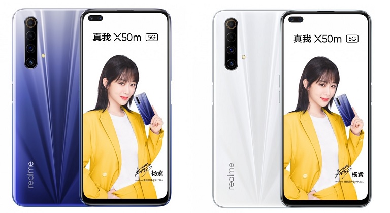 Realme X50m 5g color options