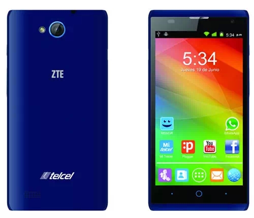 ZTE Blade G Lux Front and back ZTE Blade G Lux Front and back