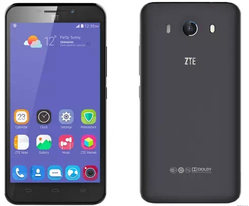 ZTE Grand S3 Front and back ZTE Grand S3 Front and back