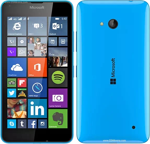 Microsoft Lumia 640 Dual SIM Front and back Microsoft Lumia 640 Dual SIM Front and back
