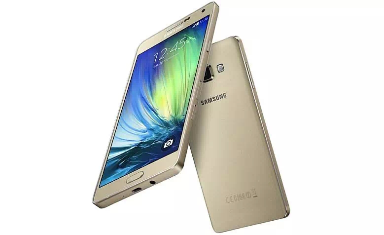 Galaxy A7 Dual SIM Front and back