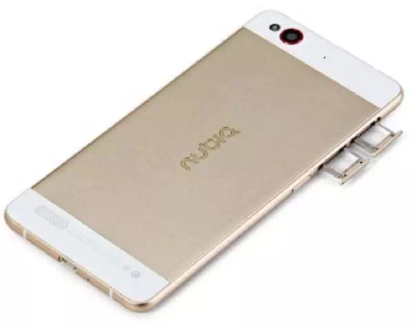 ZTE Nubia Pragus S back