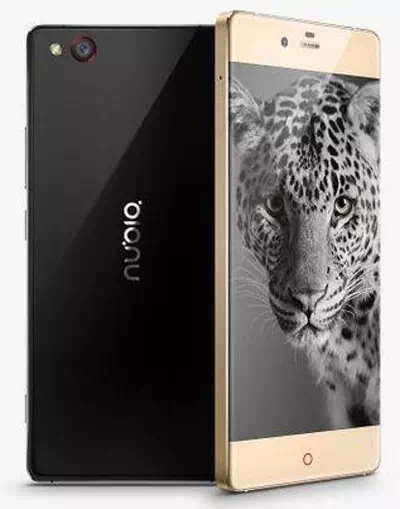 ZTE Nubia Z9 Front and back
